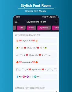 Stylish Font Room - TextRoom