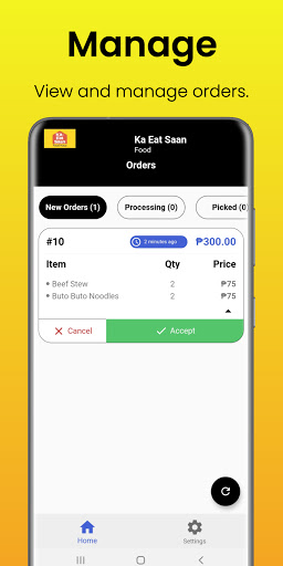 Merchant Screen 2