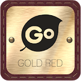 Gold Red Go Keyboard icon