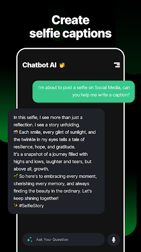 Android application Chatbot AI - Ask AI anything screenshort