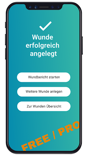 Android application WUNDERA® Wundmanagement screenshort