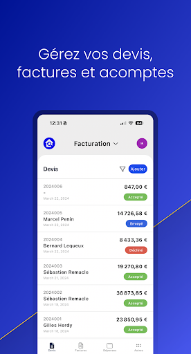 TrustUp Pro Manager Screen 2