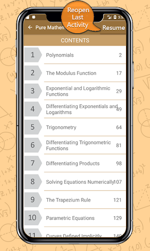 A & AS Level Maths Textbook Screen 2
