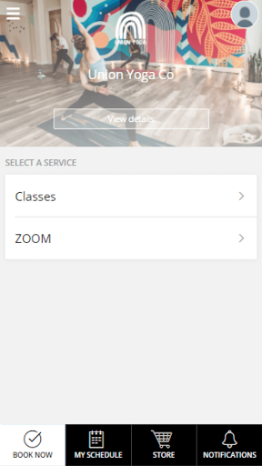 Union Yoga Co Screen 2