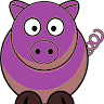 Click the Purple Pig!