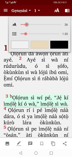 Yoruba Bible - AMP, NIV, KJV Screenshot 3 - AppWisp.com