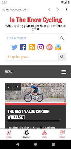 In The Know Cycling Screen 3