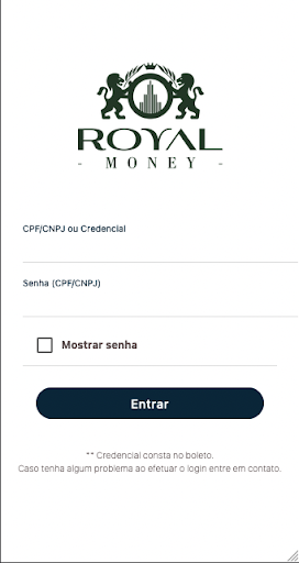 Android application Royal Money screenshort