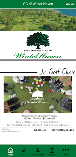 Android application Country Club of Winter Haven screenshort