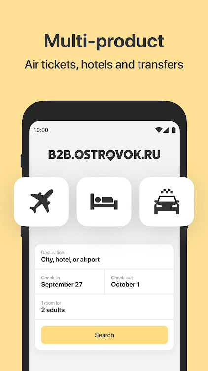 B2B.Ostrovok for Professionals - 6.4.3 - (Android)