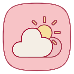 Pink Weather Icons for Chronus MOD