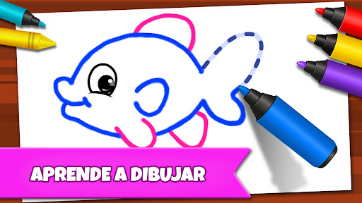Juegos de dibujar y pintar Captura de Pantalla del Juego Android 4