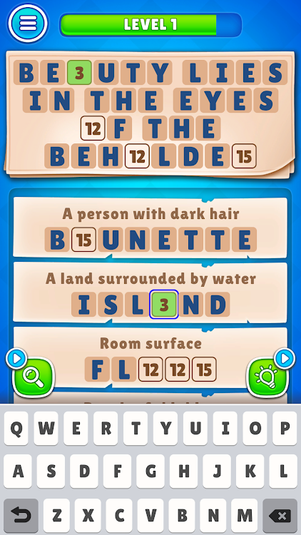 Cryptic Words: Crossword Game - 1.0.125 - (Android)