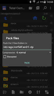 Total Commander - Dateimanager Capture d'écran