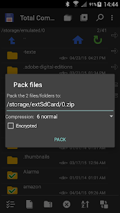 Total Commander - file manager Tangkapan layar