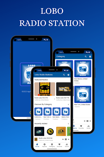 Android application Lobo Radio Stations screenshort