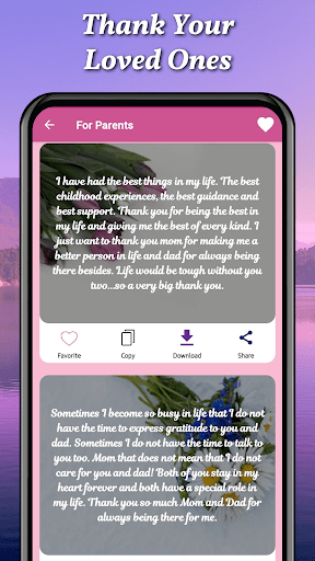 Thank You Messages and Letters