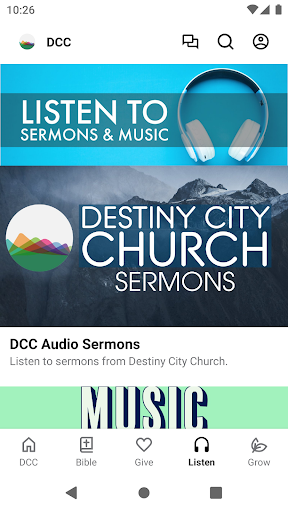 Destiny City Church NC Screen 2