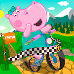 Cover Image of Download Hippo Bicycle: Kids Racing  APK