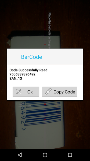 Read BarCode Lineal Code Demo