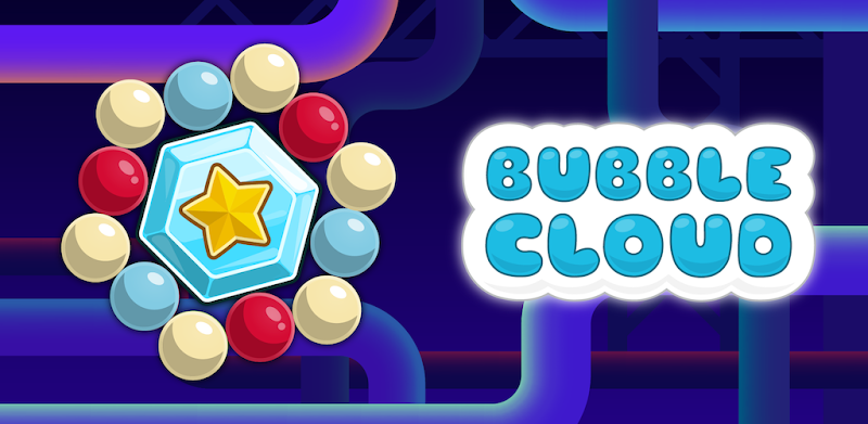 Spinning Bubble Cloud: Match-3