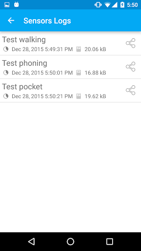 Senslogs Screen 3