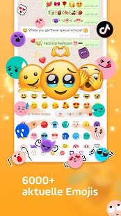 Facemoji-Tastatur Emoji&Design Screenshot