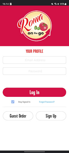 Android application Roma On The Go screenshort