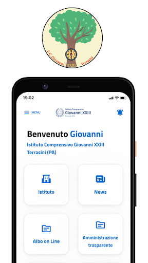 Android application I.C. Giovanni XXIII screenshort