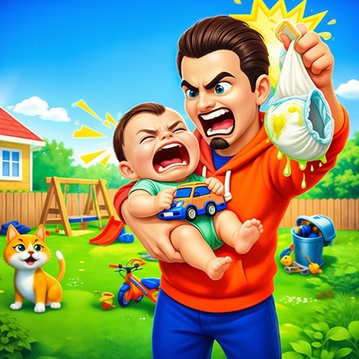 Papa Simulator: Prank Game