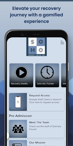 Android application Sobriety House screenshort