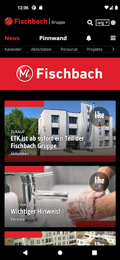 MyFischbach Screen 3