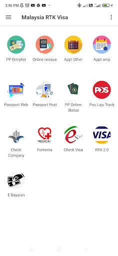 Android application My Passport Visa Check screenshort