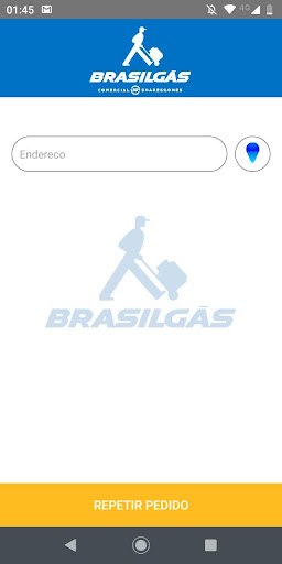 Android application Pediu Chegou Gás screenshort