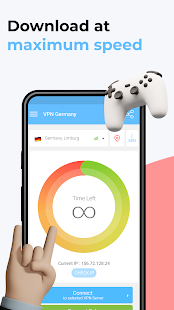 VPN Germany: unlimited VPN app Schermata