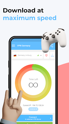 VPN Germany: unlimited VPN appのおすすめ画像4