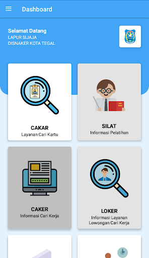 Android application LAPUR SIJAJA screenshort