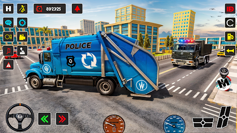 Garbage Trash Truck Simulatorのおすすめ画像3