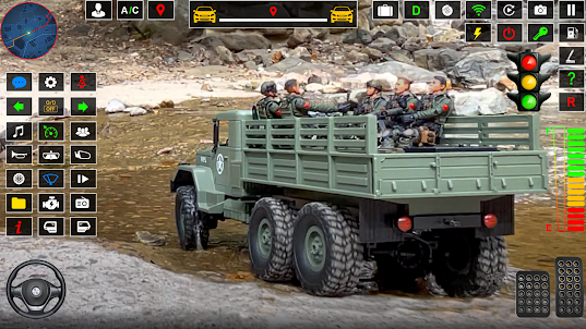 US Army Truck Games Simulator