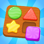 Cover Image of Télécharger Shapes and Colors Baby Games  APK