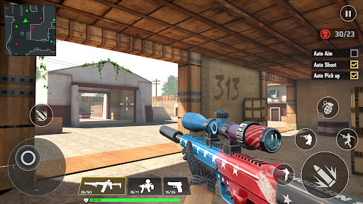 Android application Anti Terrorist Shooting Games screenshort