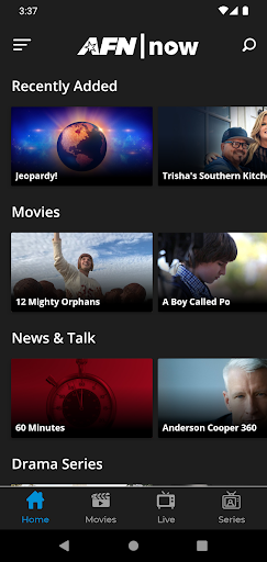 AFN Now Screen 2