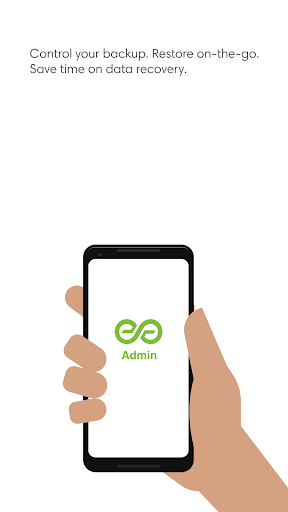 Android application Keepit Admin screenshort