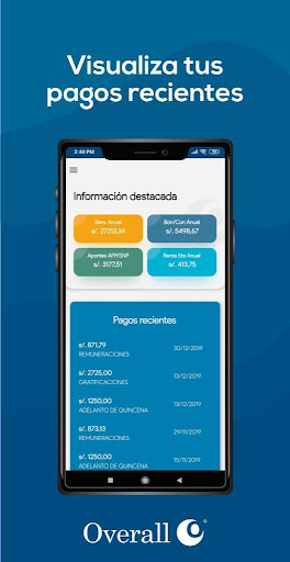 Android application Overall screenshort