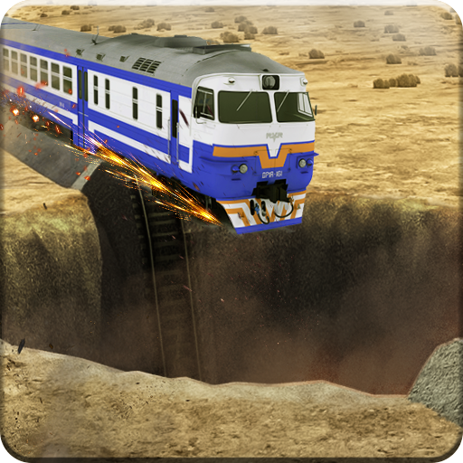 Train Vs Giant Pit Crash Games logo