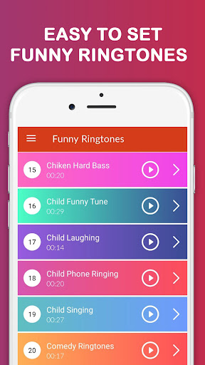 Funny Ringtones: Funny Sounds Screen 2