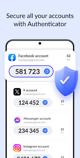 Authenticator App - SafeAuth screenshot 1