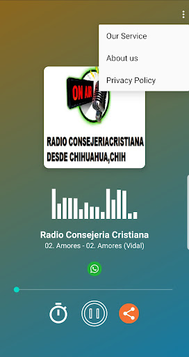 Radio Consejeria Cristiana Screen 2