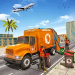 Cover Image of ダウンロード City Garbage Truck Driving Simulator - Dump Truck  APK