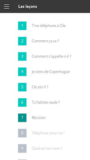 Apprendre Danois Assimil Screen 2